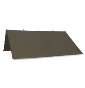 Helikon-Tex plachta bivakovací SUPERTARP odolná vůči jiskrám malá TAIGA GREEN