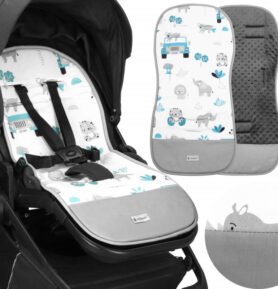 Podložka do kočárku oboustranná 78x37 cm SPRINGOS WILD