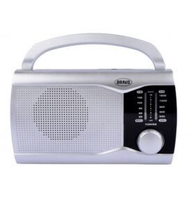 Bravo Přenosné rádio B-6009 Stříbrná