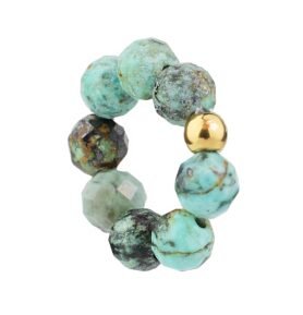 Přívěsek kolečko tyrkysové