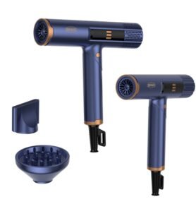 Profi vysoušeč vlasů B-5007 Via s BLDC motorem a sklopnou rukojetí Modrá
