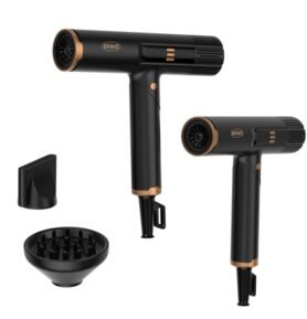 Profi vysoušeč vlasů B-5007 Via s BLDC motorem a sklopnou rukojetí Černá