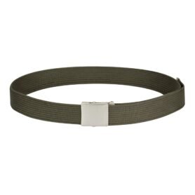Opasek kalhotový plátěný OLIVE GREEN vel. XL