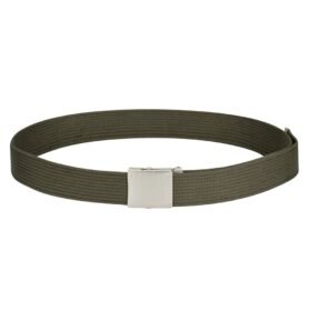 Opasek kalhotový plátěný OLIVE GREEN vel. XL
