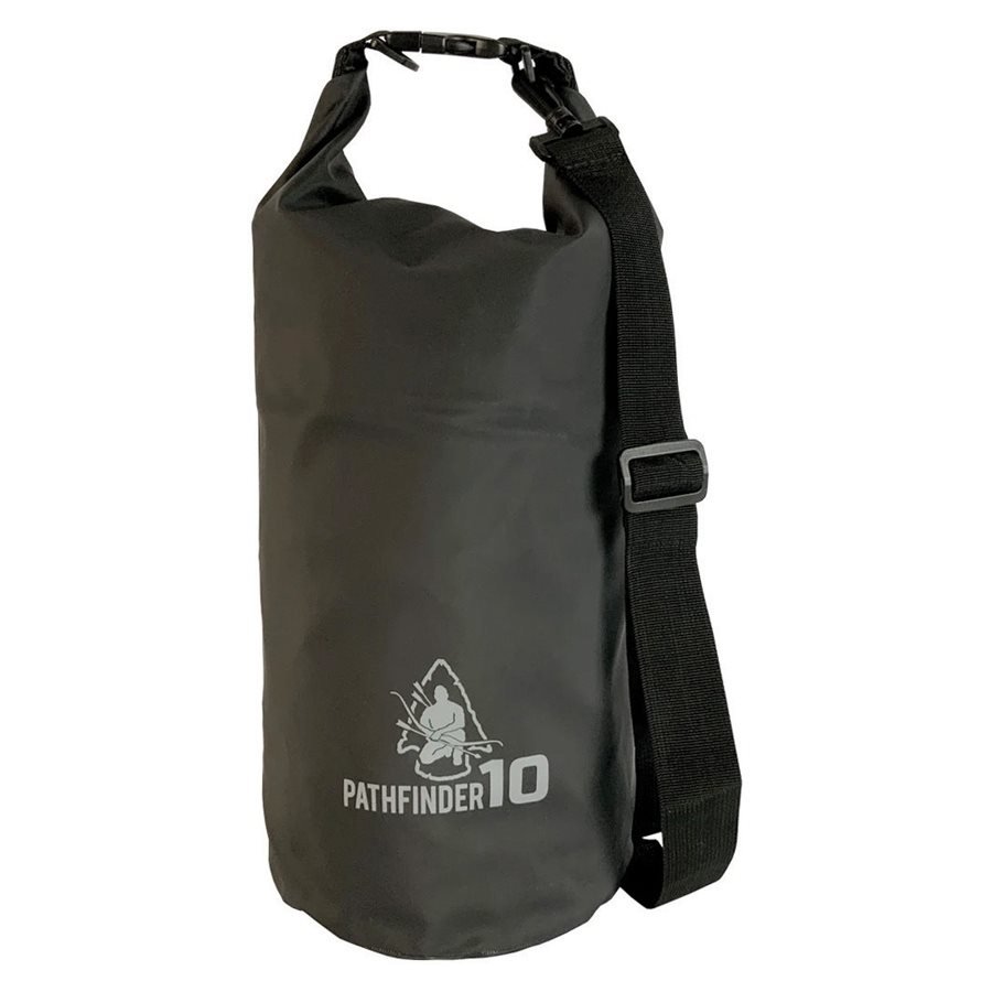 PATHFINDER vak nepromokavý DRY BAG 10 l s popruhem ČERNÝ