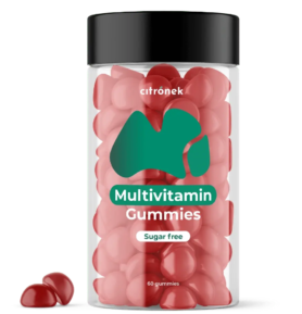 Citronek Multivitamin Gummies bez cukru – veganské