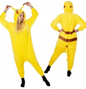 Pyžamo Pikachu vel. L SPRINGOS KIGURUMI žluté