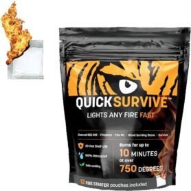 QUICKSURVIVE podpalovač voděodolný QUICK SURVIVE balení 12 kusů