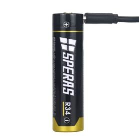 SPERAS baterie dobíjecí R34 3400 mAh micro USB typ 18650