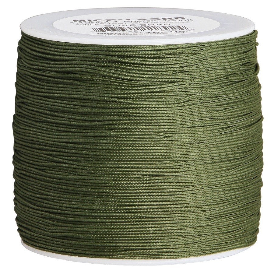 Šňůra MINI PARACORD nylon ø 1,18 mm / 300 m ZELENÁ