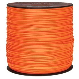 Šňůra MINI PARACORD nylon ø 1,12 mm / 300 m NEON ORANGE