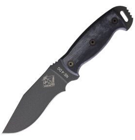 Ontario Knife Company nůž RD4 s pevnou čepelí TMAVĚ ŠEDÝ