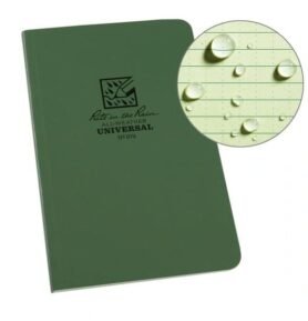 RITE IN THE RAIN blok voděodolný vázaný FIELD-FLEX ZELENÝ