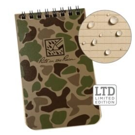 RITE IN THE RAIN blok voděodolný TOP-SPIRAL 3x5" notebook malý Duck Camo