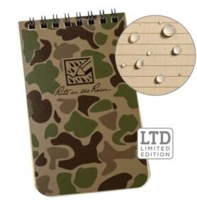 RITE IN THE RAIN blok voděodolný TOP-SPIRAL 3x5" notebook malý Duck Camo