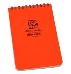 RITE IN THE RAIN blok voděodolný spirálový Notebook TOP-SPIRAL 4x6" Blaze Orange
