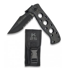 K25 nůž zavírací 19221 ČERNÝ