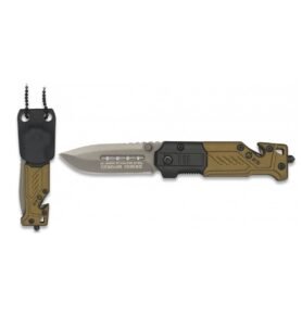 K25 nůž zavírací 19652 záchranář KHAKI