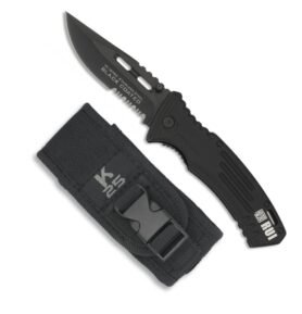 Nůž K25 BLACK COATED zavírací ČERNÝ