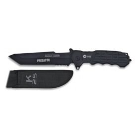 K25 nůž PREDATOR pevná čepel ČERNÝ
