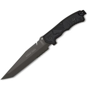 Nůž RUI Tactical 31868 pevná čepel ČERNÝ