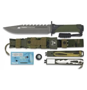 Nůž K25 nůž na přežití THUNDER I CAMO/OLIV