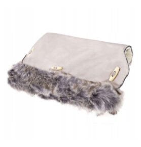 Rukávník s kožíškem SPRINGOS GLORY béžový