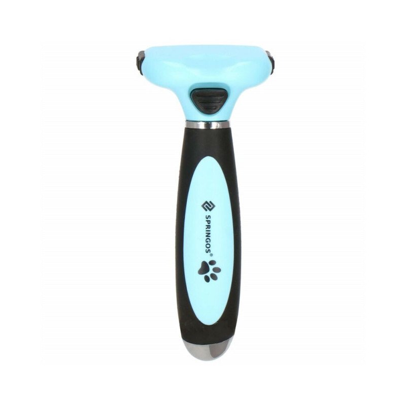 SPRINGOS Samočistící kartáč na psy a kočky PA0204