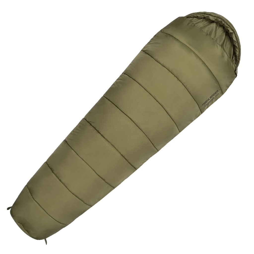 HIGHLANDER spacák lehký letní TROOPER 250 RANGER GREEN