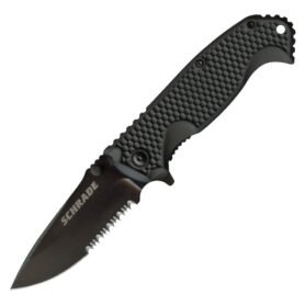 SCHRADE nůž zavírací SCH001S kombinované ostří