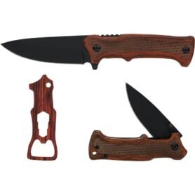 SCHRADE set UNCLE HENRY nůž zavírací + nůž pevná čepel + otvírák