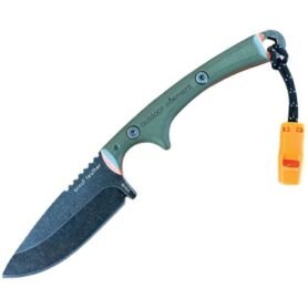 Nůž SCOUT FEATHER s píšťalkou ZELENÝ