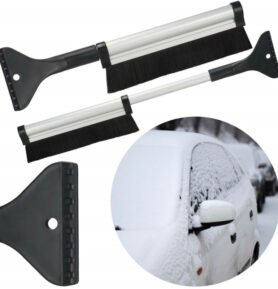 SPRINGOS Škrabka na auto se smetáčkem 61 cm HA5248