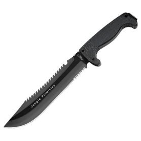 SOG mačeta JUNGLE PRIMITIVE s pouzdrem ČERNÁ