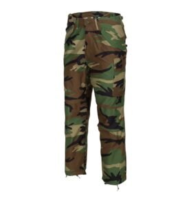 Kalhoty US M65 WOODLAND vel. M-R