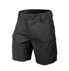 Kraťasy URBAN TACTICAL® 8,5" rip-stop stretch ČERNÉ vel. XXL
