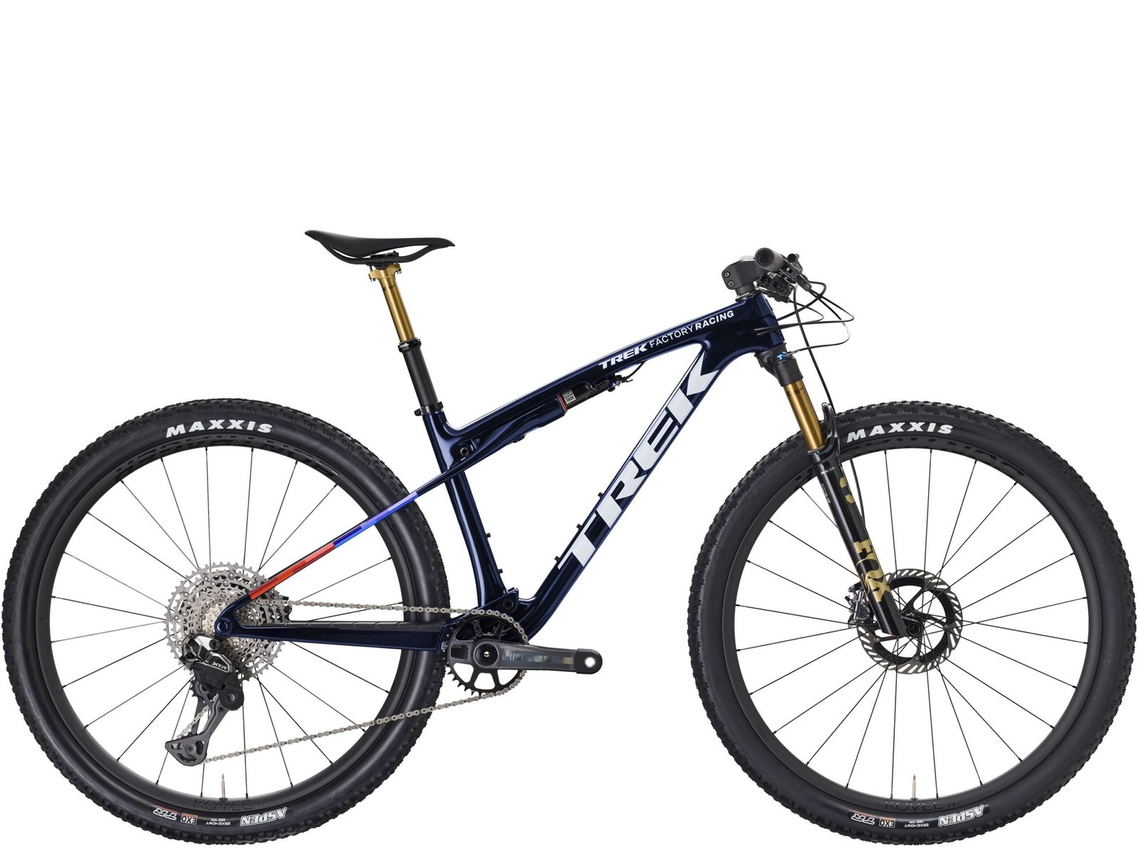 Trek Supercaliber SLR 9.9 XTR Di2 Gen 2 2026 ML tmavě modrá