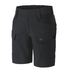 Kraťasy dámské OTS® VersaStretch® Lite 8,5" krátké ČERNÉ vel. S