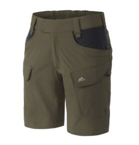Kraťasy dámské OTS® VersaStretch® Lite 8,5" krátké TAIGA GREEN/ČERNÉ vel. XXL