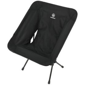 BUSHPEAK židle Wildscape Mini lehká skládací ČERNÁ