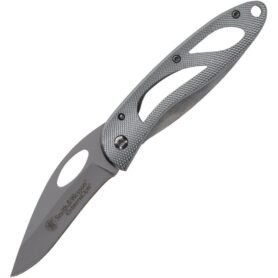 Smith & Wesson nůž zavírací EXTREME SWA12CP hladké ostří STŘÍBRNÝ