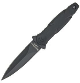 Nůž SMITH & WESSON H.R.T.3 pevná čepel včetně pouzdra ČERNÝ