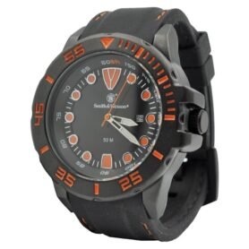 Smith & Wesson hodinky SCOUT s gumovým řemínkem ORANŽOVÉ