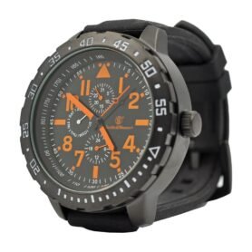 Smith & Wesson hodinky CALIBRATOR s gumovým řemínkem ORANŽOVÉ