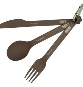 Příbor ultra lehký VARGO titanový