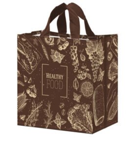 Taška lamino 24l FOOD hnědá