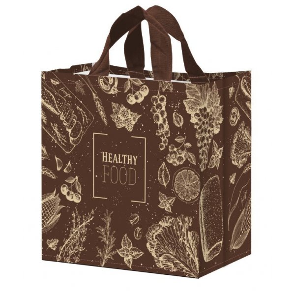 Taška lamino 24l FOOD hnědá