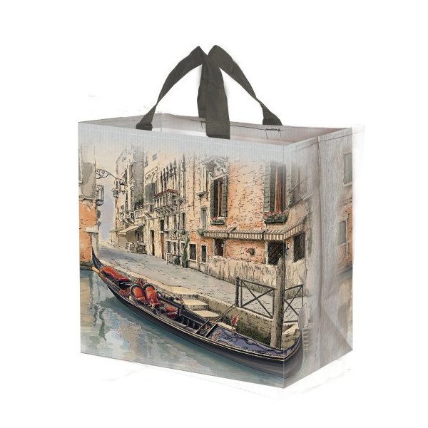 Taška lamino 33l Benátky stříbrná