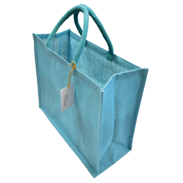 Taška nákupní JUTA 32x40x18 modrá