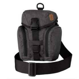 Helikon-Tex taška přes rameno ESSENTIAL KITBAG ČERNO/ŠEDÁ MELANŽ